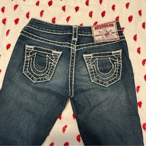 True Religion Women's Dark Blue Boot Cut Jeans